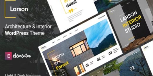 Larson Architecture WordPress Theme