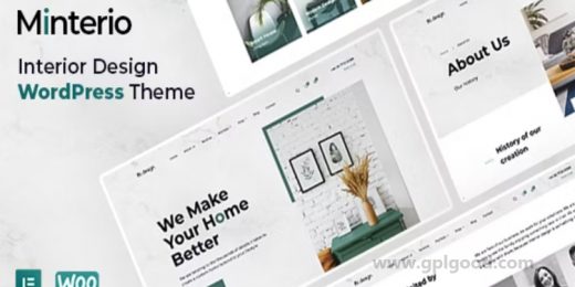 Minterio Interior Design WordPress Theme
