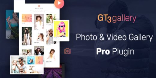 GT3 Photo & Video Gallery Pro WordPress Plugin