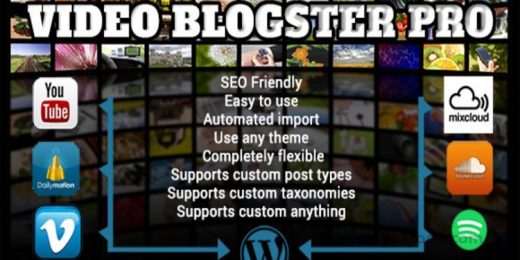 Video Blogster Pro WordPress Plugin