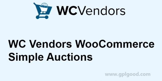 WC Vendors Pro Simple Auctions Extension WordPress Plugin