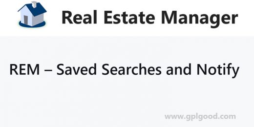 REM - Saved Searches and Notify Addon WordPress Plugin