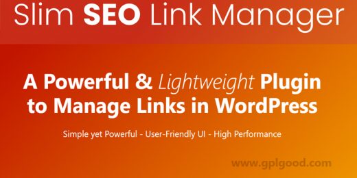 Slim SEO Link Manager WordPress Plugin