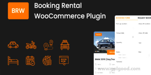 BRW Booking Rental WooCommerce WordPress Plugin