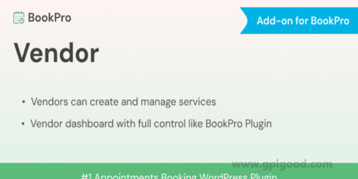BookPro Vendor Add-on WordPress Plugin