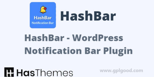 HashBar Pro Notification Bar WordPress Plugin