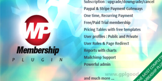 WP Membership WordPress Plugin by E-plugins