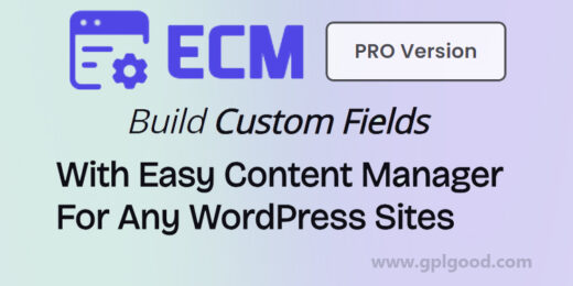 Easy Content Manager (ECM) Premium WP Plugin