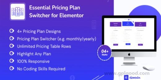 Essential Pricing Plan Switcher for Elementor