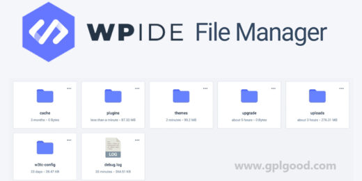 WPIDE File Manager & Code Editor WordPress Plugin