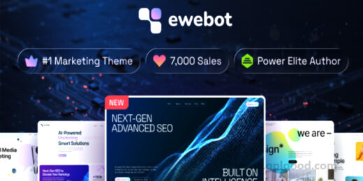 Ewebot SEO Marketing Digital Agency WordPress Theme