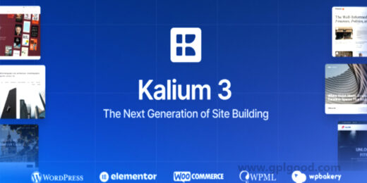 Kalium 3 Creative Multipurpose WordPress Theme