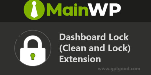 MainWP Dashboard Lock (Clean and Lock) Extension