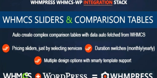 WHMCS Pricing Sliders and Comparison Tables