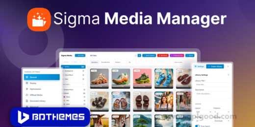 Sigma Media Manager WordPress Plugin