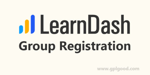 LearnDash Group Registration Addon WordPress Plugin