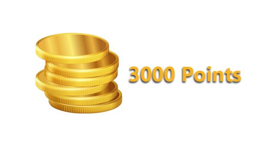 3000 Points