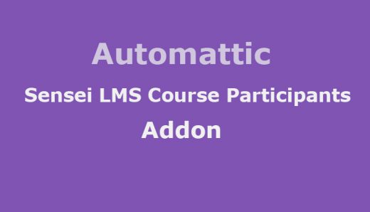 Automattic - Sensei LMS Course Participants Addon 2