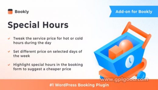 Bookly Special Hours Add-on WordPress Plugin