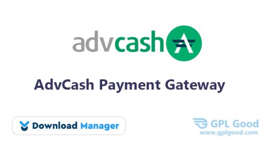Download Manager AdvCash Payment Gateway Addon WordPress Plugin