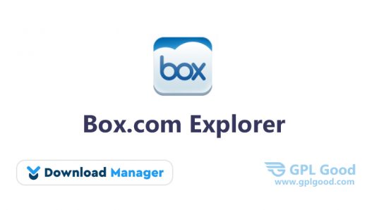 Download Manager Box com Explorer Addon WordPress Plugin
