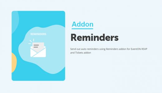 EventON Reminders Addon WordPress Plugin