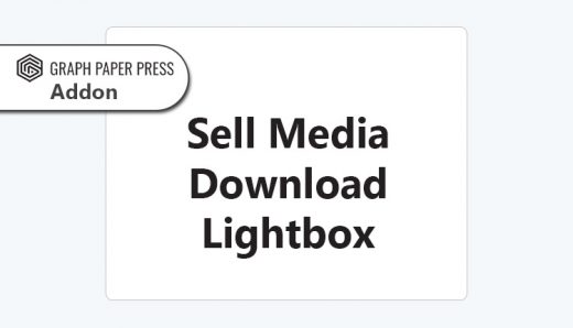 Graph Paper Press - Sell Media Download Lightbox Addon