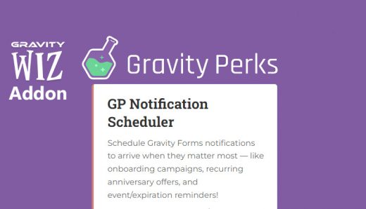 Gravity Wiz - Gravity Forms Notification Scheduler WordPress Plugin
