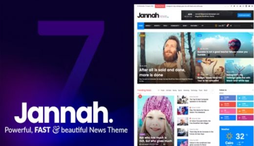 Jannah News Magazine BuddyPress AMP WordPress Theme 7