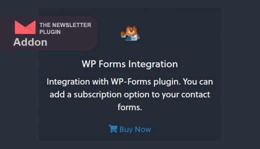 Newsletter - WP Forms Integration Addon Wordpress Plugin