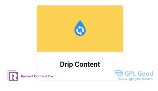 Restrict Content Pro Drip Content WordPress Plugin