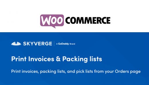 WooCommerce - Print Invoices and Packing Lists WooCommerce Extension
