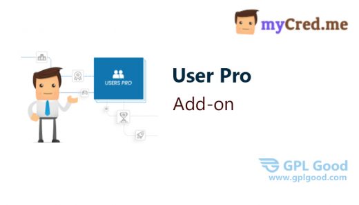 myCred - for User Pro Add-on WordPress Plugin