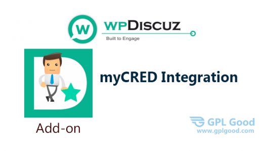 wpDiscuz - myCRED Integration Addon WordPress Plugin